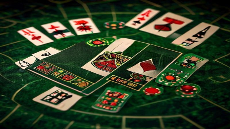 Minh họa bảng chiến lược Blackjack nâng cao